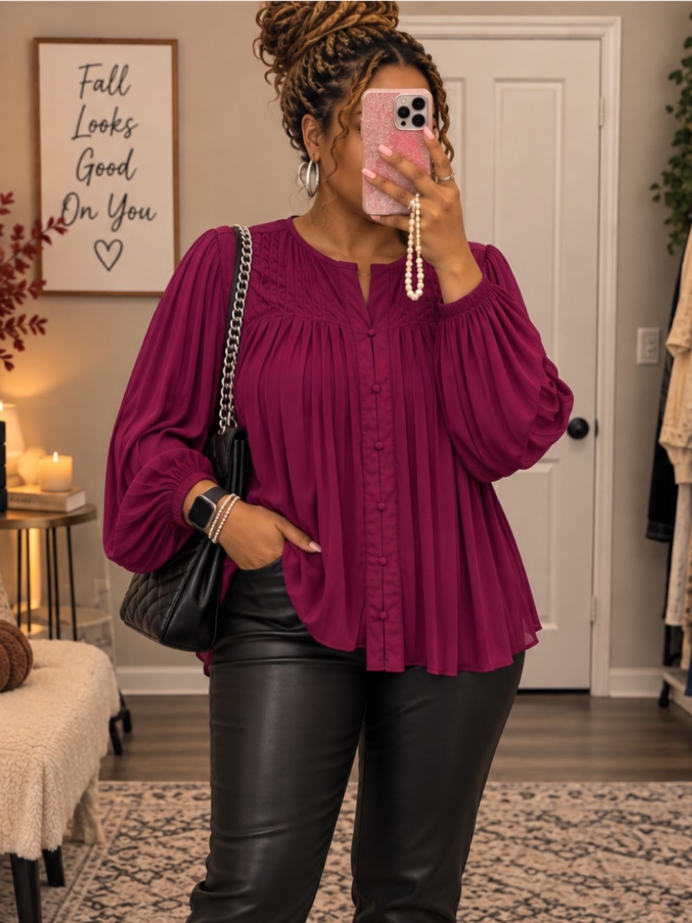 Cute Fall Blouse